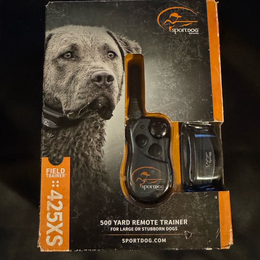 Black and Orange Remote Trainer